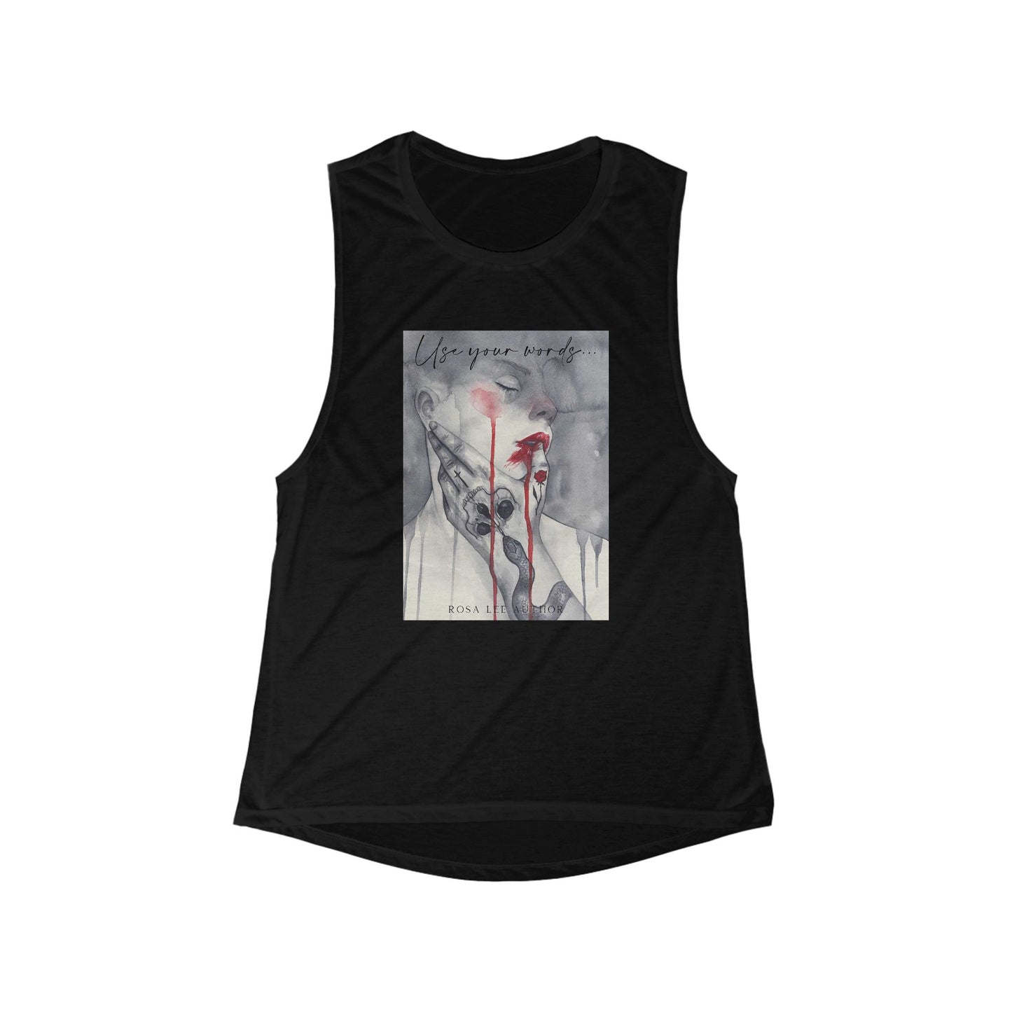 Use Your Words Muscle Tank - Dirty Little Shop
