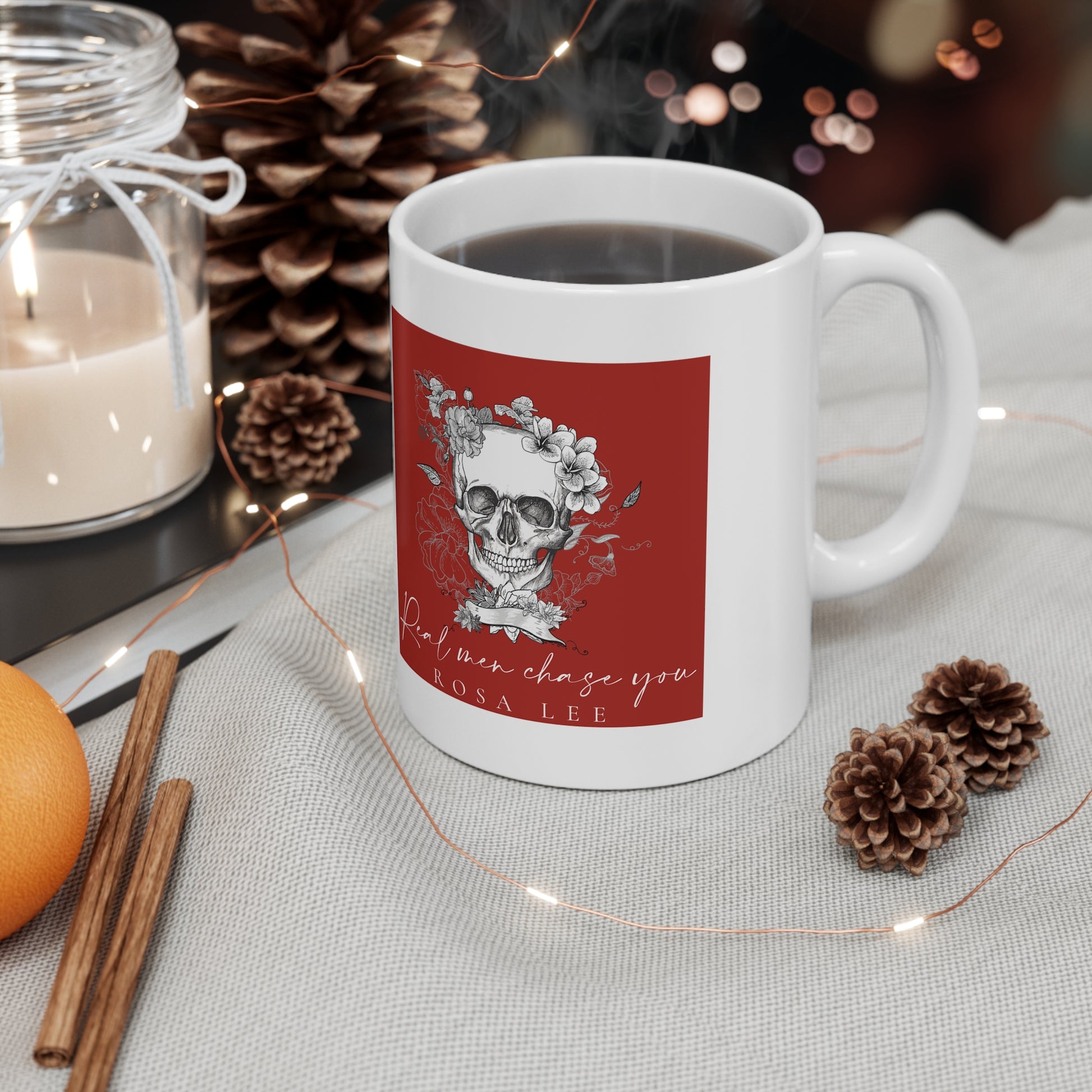 Real Men Chase You Mug (Red) - Dirty Little Shop