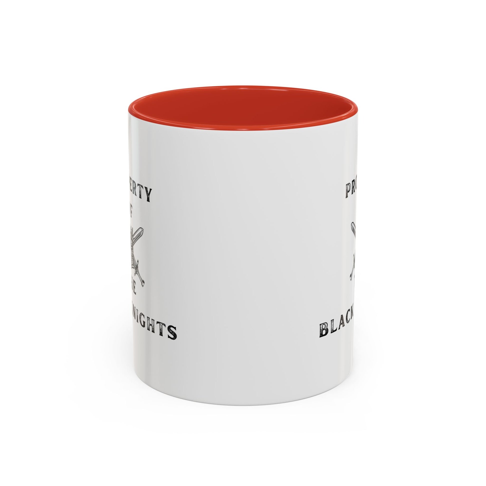 Property of the black knights mug - Dirty Little Shop
