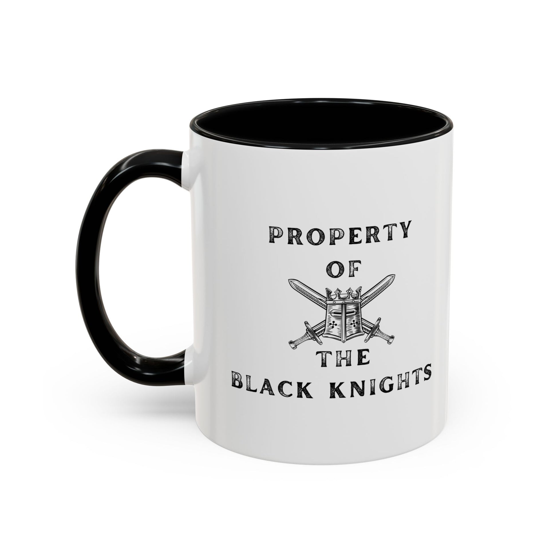 Property of the black knights mug - Dirty Little Shop