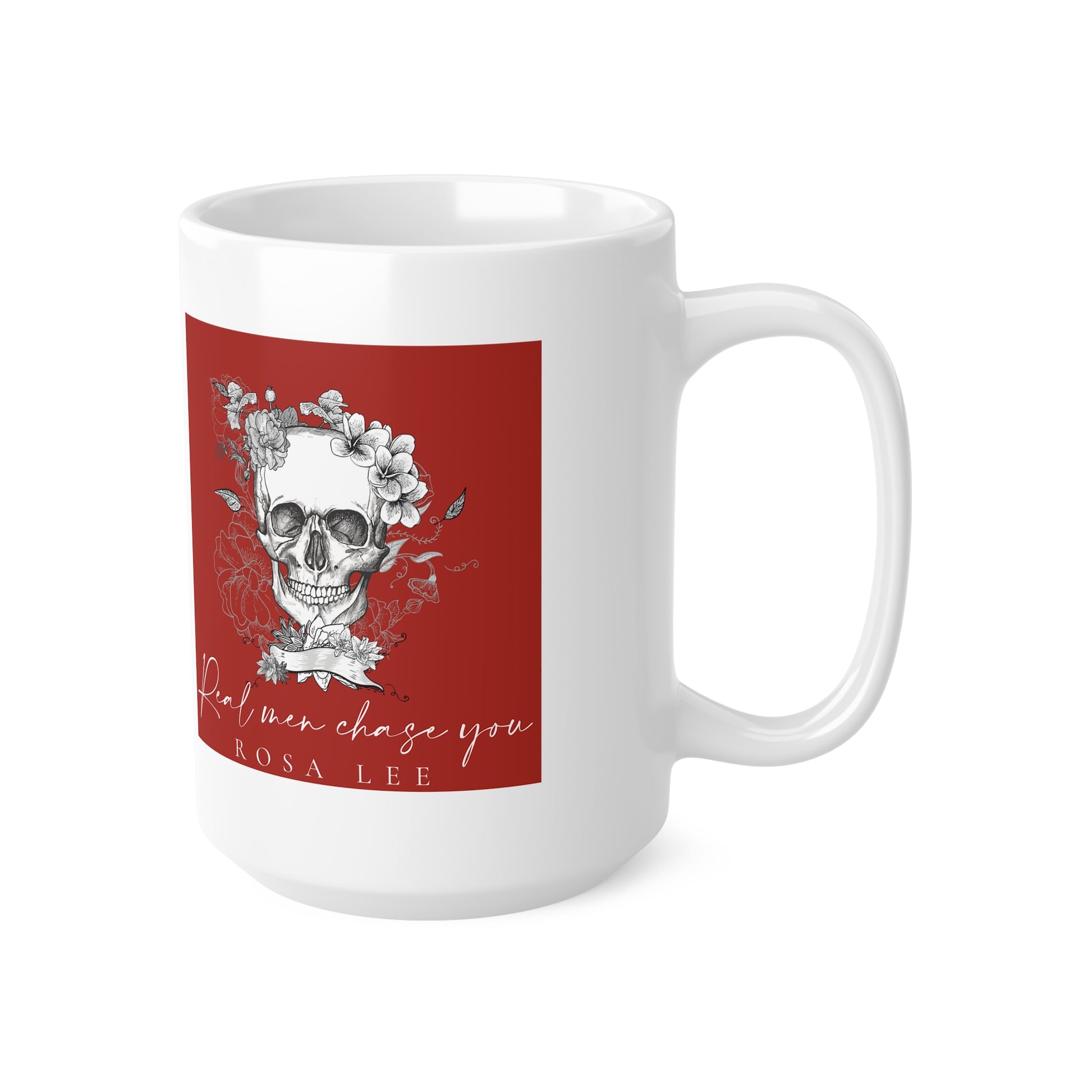 Real Men Chase You Mug (Red) - Dirty Little Shop
