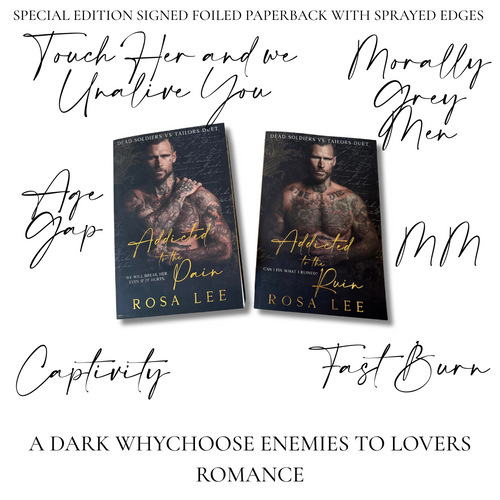 Addicted Special Edition Paperbacks (Model Cover) - Dirty Little Shop