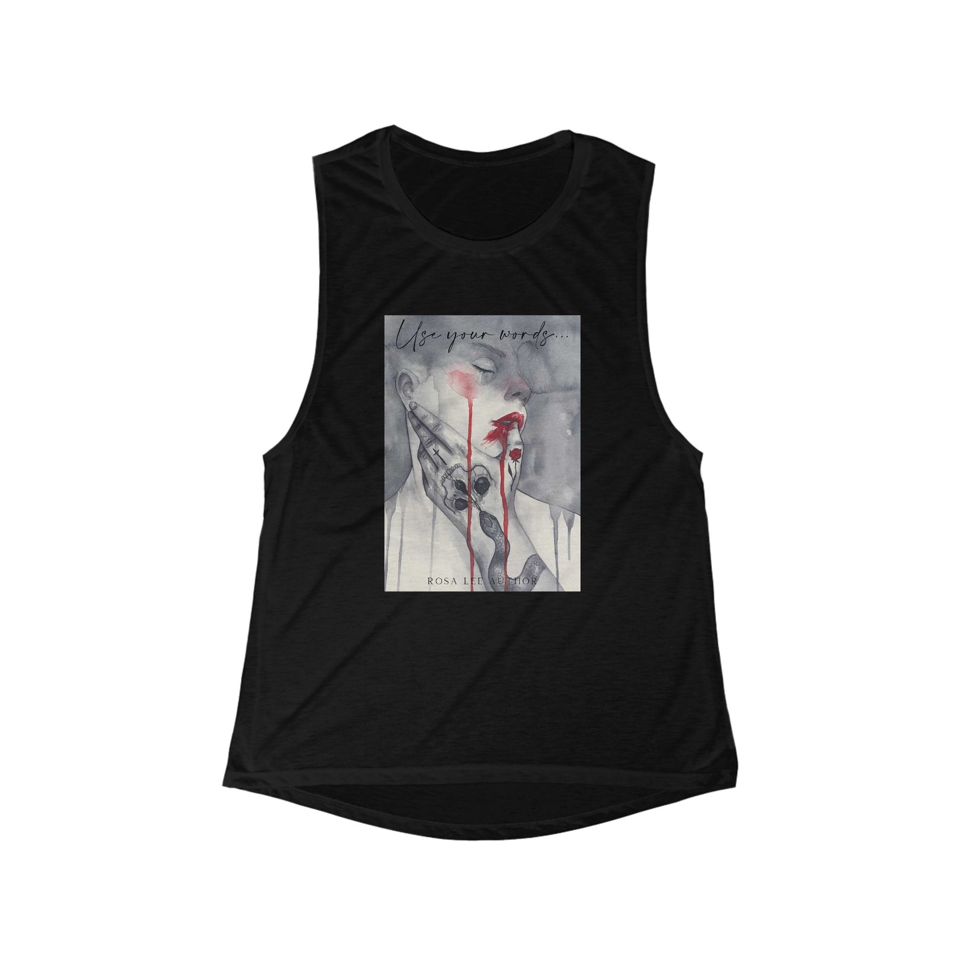 Use Your Words Muscle Tank - Dirty Little Shop