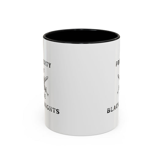 Property of the black knights mug - Dirty Little Shop