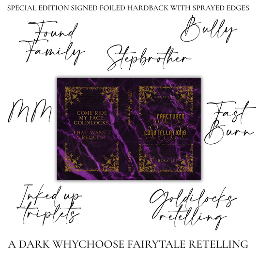 Fractured Constellations Special Edition Hardback - Dirty Little Shop