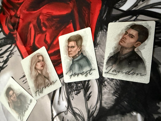 Tainted Saints Character Cards - Dirty Little Shop