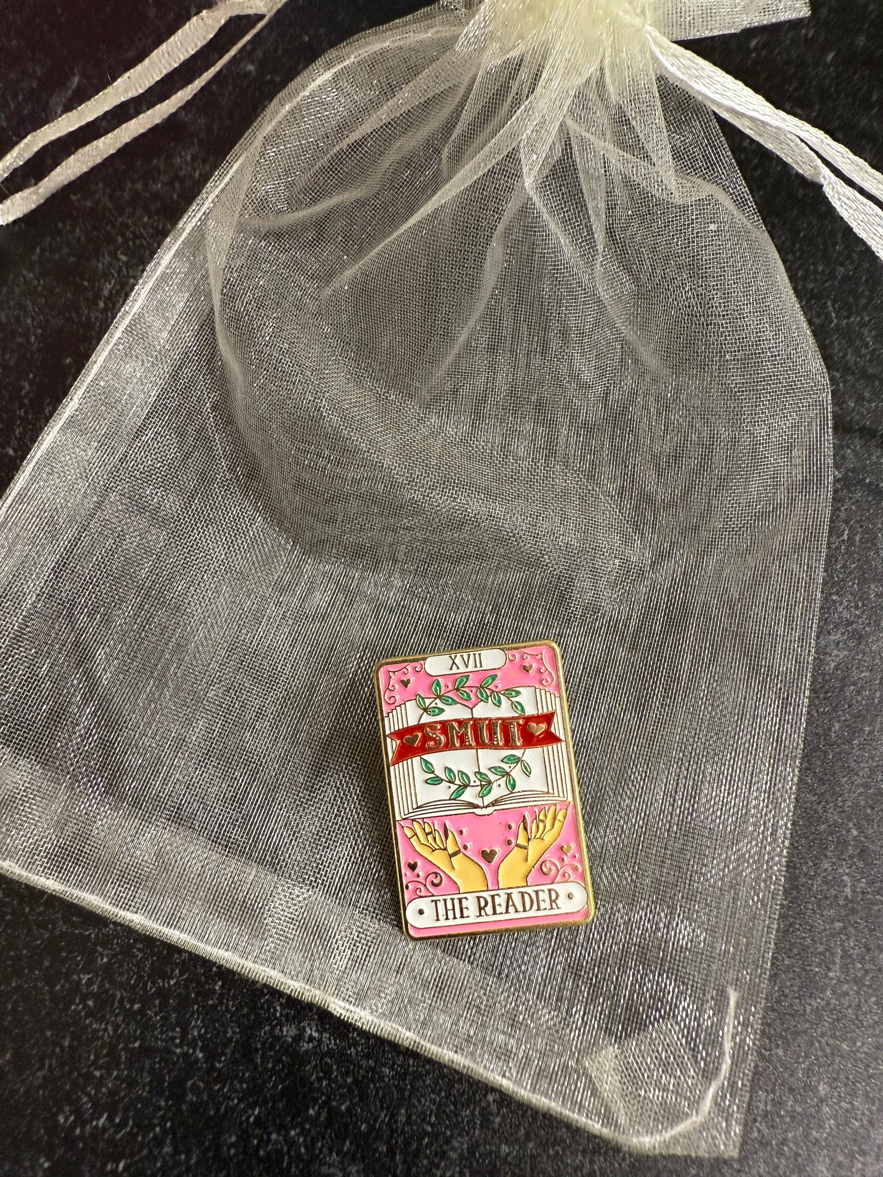 Smut Tarot Card Badge - Dirty Little Shop