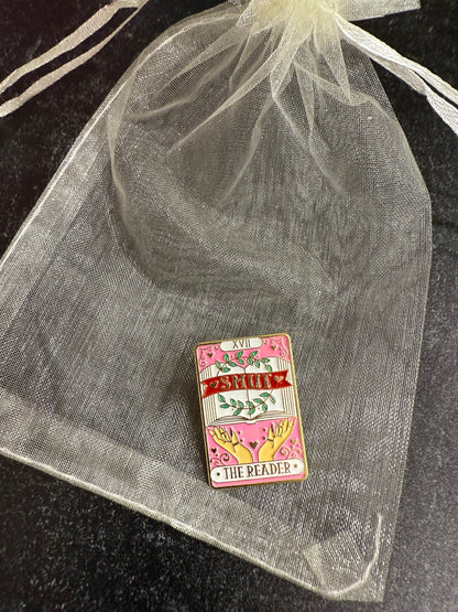 Smut Tarot Card Badge