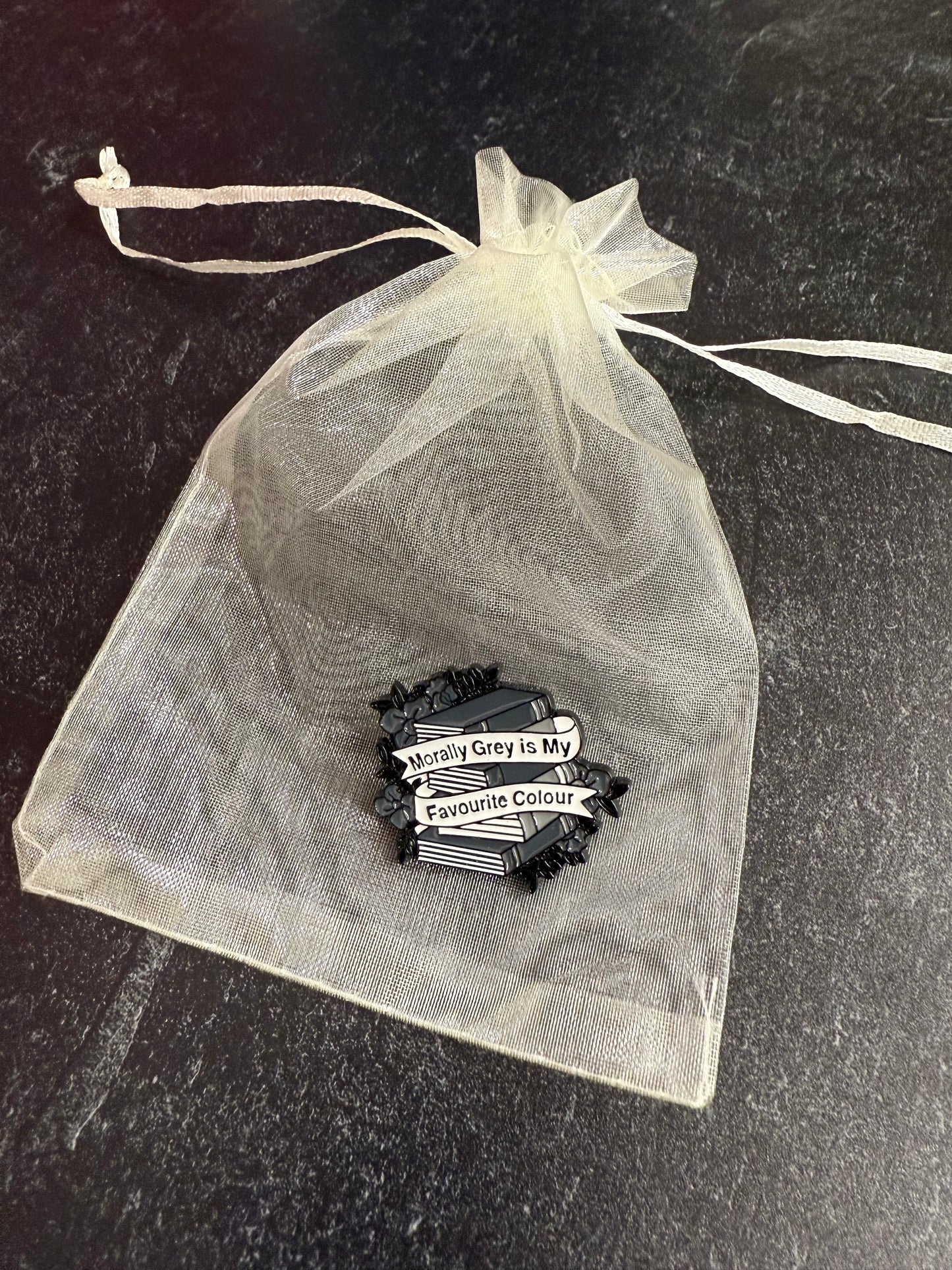 Morally Grey Is My Favourite Colour Badge