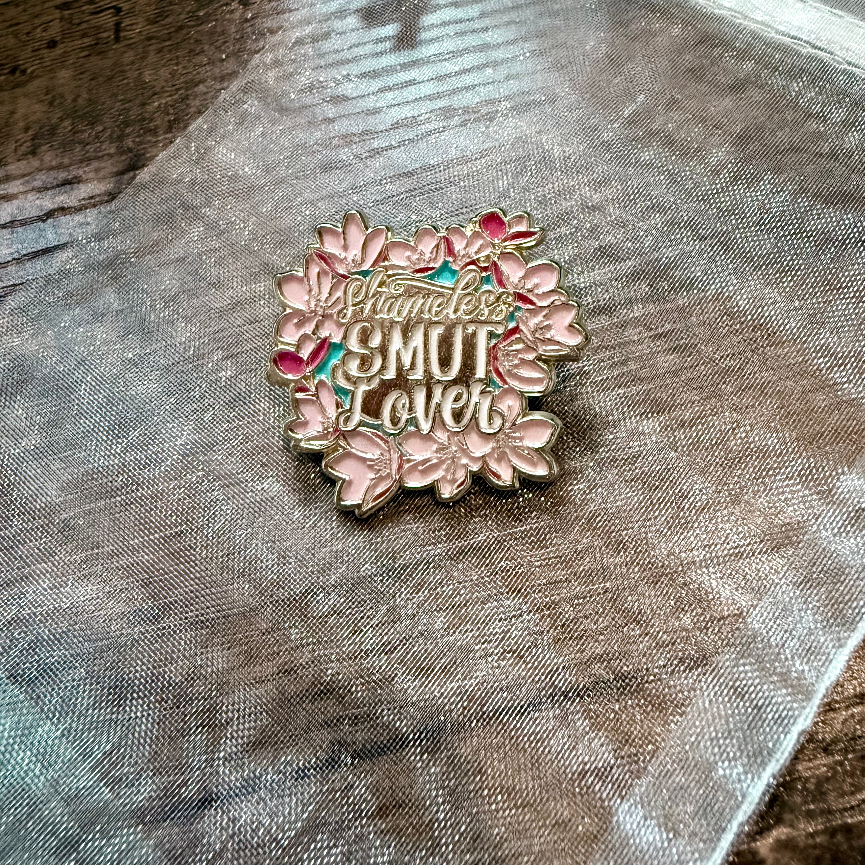 Shameless Smut Lover Badge - Dirty Little Shop