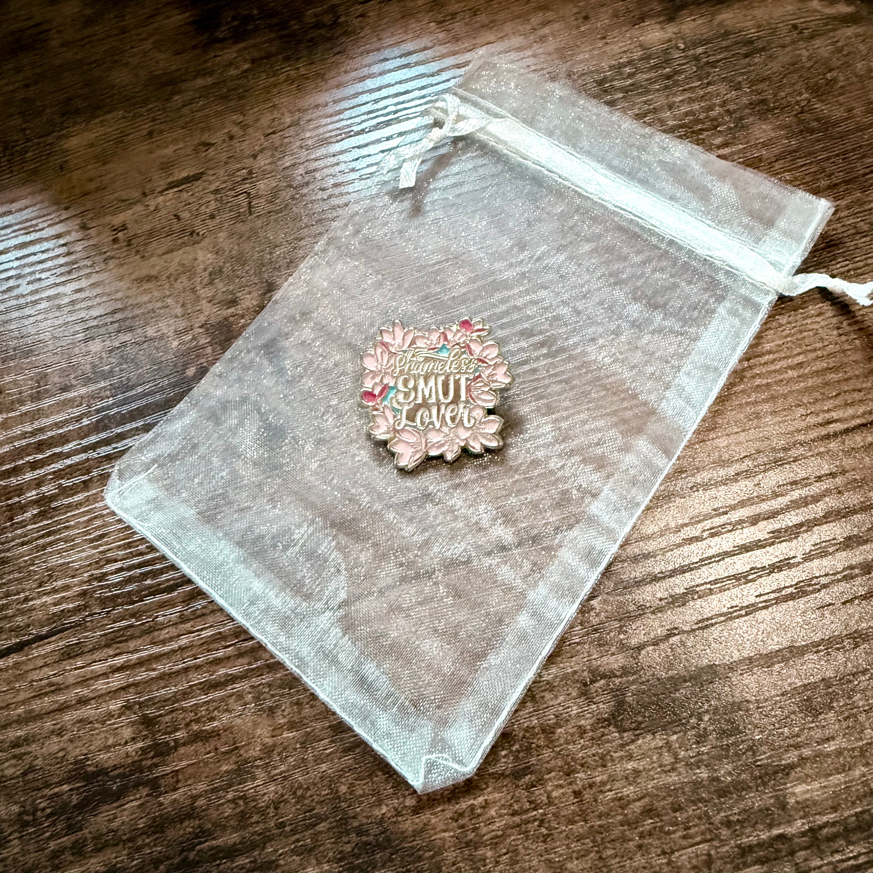 Shameless Smut Lover Badge - Dirty Little Shop