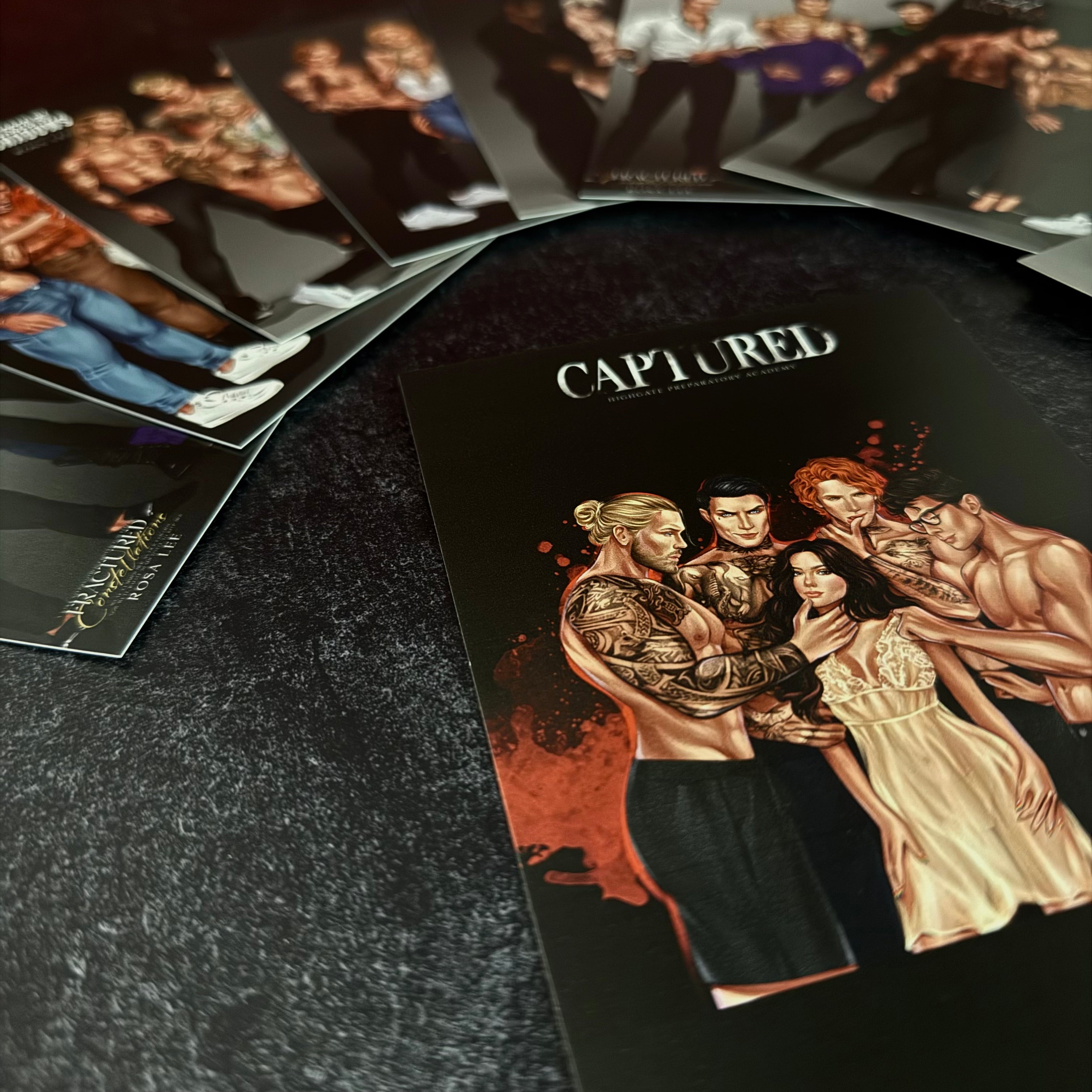 Character Artwork Postcards - Dirty Little Shop