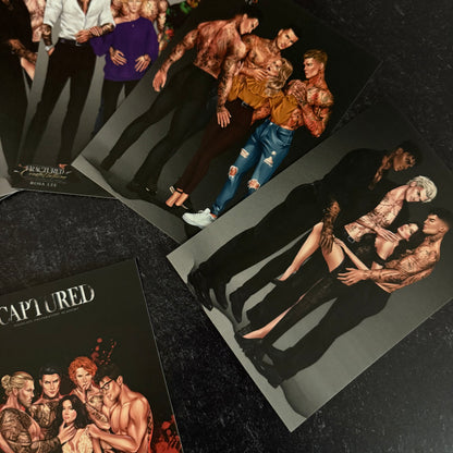 Character Artwork Postcards