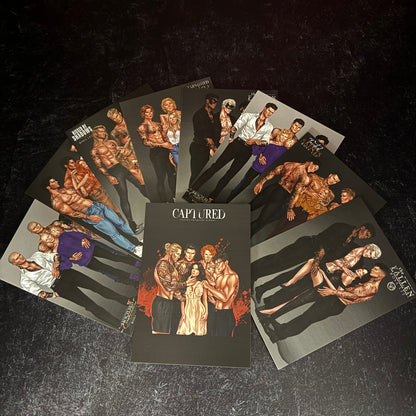 Character Artwork Postcards