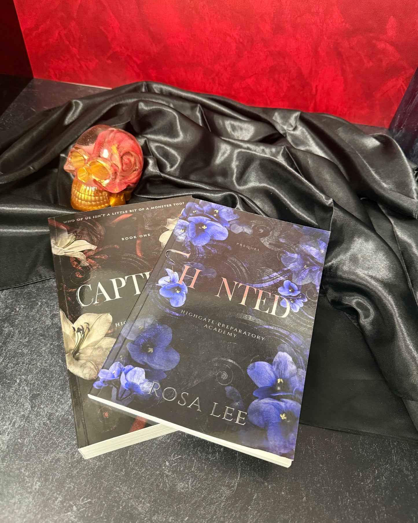 Hunted & Captured foiled paperbacks - Dirty Little Shop